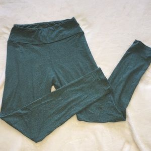 NWOT Lu La Roe Heather blue leggings one size